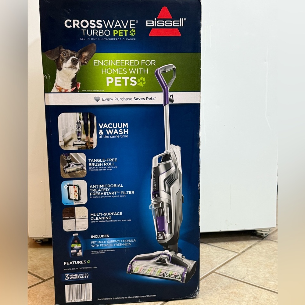 Bissell Cross Wave Multi-Surface Floor Carpet Vacuum Cleaner